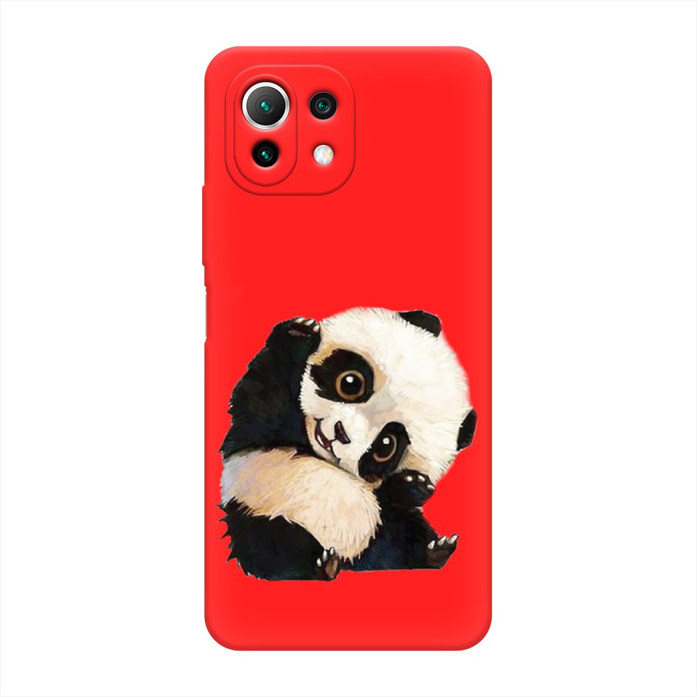Матовый силиконовый чехол "Большеглазая панда" на Xiaomi Mi 11 Lite, Большеглазая панда
Матовый силиконовый чехол "Большеглазая панда" на Xiaomi Mi 11 Lite, Большеглазая панда
