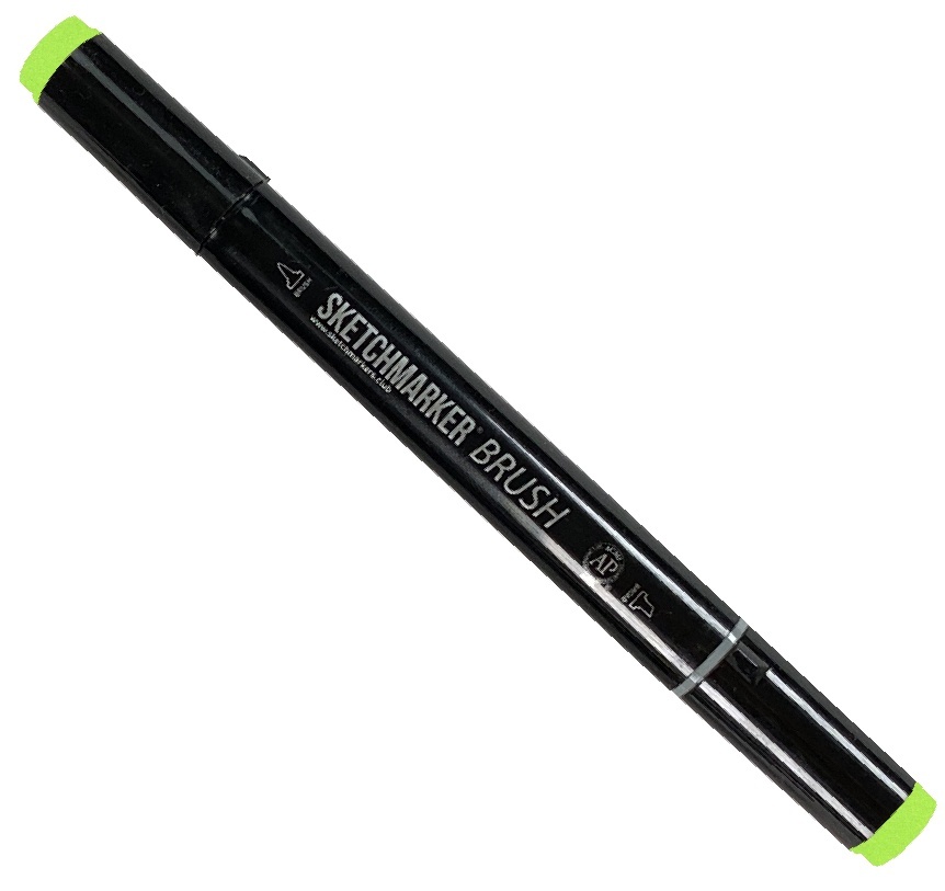 Маркер Sketchmarker Brush двухсторонний на спиртовой основе для скетчинга цвет G62 Трава, Зеленый, SMB-G
Маркер Sketchmarker Brush двухсторонний на спиртовой основе для скетчинга цвет G62 Трава, Зеленый, SMB-G