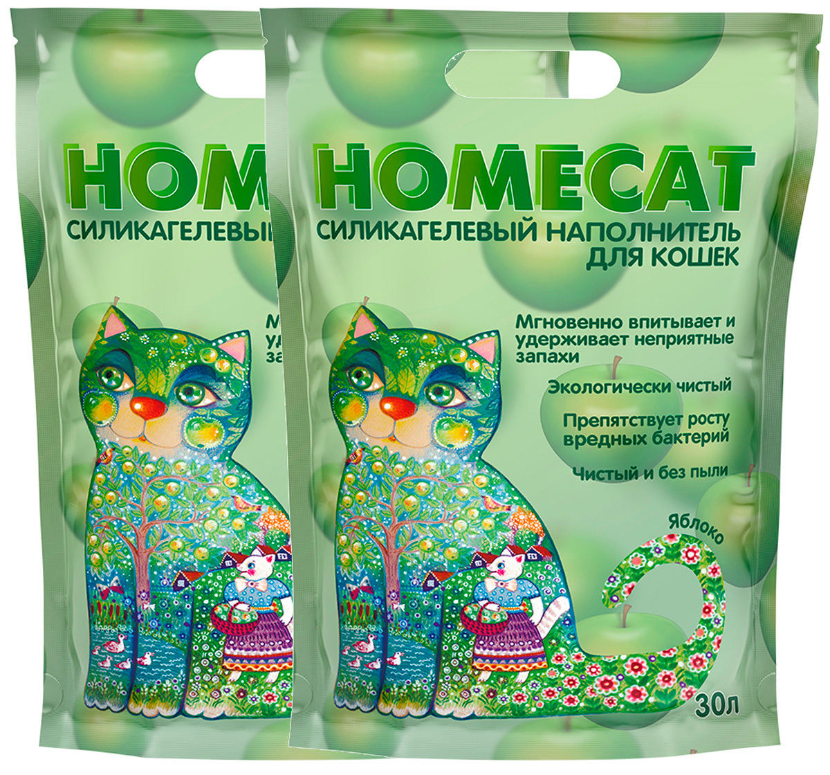 Впитывающий наполнитель HOMECAT силикагелевый, яблоко, 2 шт по 30 л, HOMECAT ЯБЛОКО наполнитель силикагелевый для туалета кошек (30 + 30 л)
Впитывающий наполнитель HOMECAT силикагелевый, яблоко, 2 шт по 30 л, HOMECAT ЯБЛОКО наполнитель силикагелевый для туалета кошек (30 + 30 л)