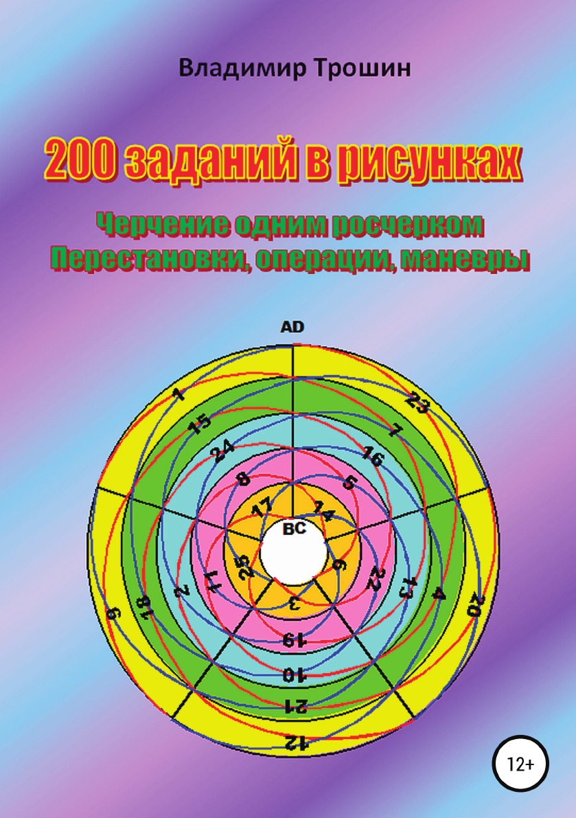 Книга 200 заданий в рисунках. Черчение одним росчерком. Перестановки, операции, маневры
Книга 200 заданий в рисунках. Черчение одним росчерком. Перестановки, операции, маневры