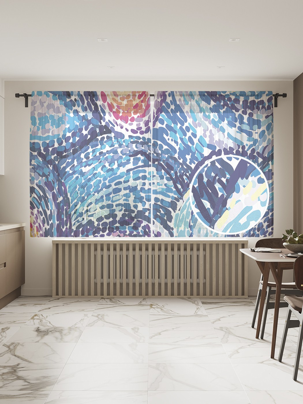 Фототюль JoyArty "Абстракция неба", 145x180 см (2 полотна со шторной лентой + 50 крючков), Абстракция неба
Фототюль JoyArty "Абстракция неба", 145x180 см (2 полотна со шторной лентой + 50 крючков), Абстракция неба