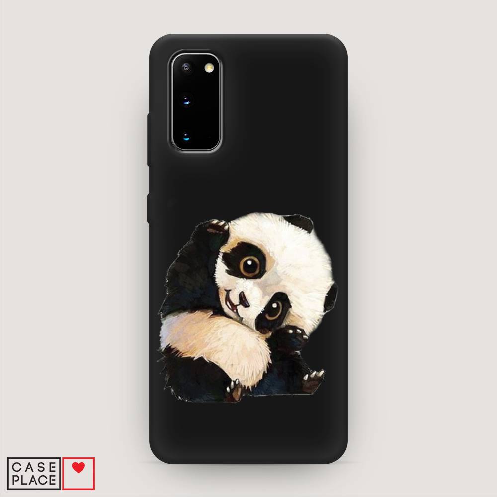 Матовый силиконовый чехол "Большеглазая панда" на Samsung Galaxy S20, Большеглазая панда
Матовый силиконовый чехол "Большеглазая панда" на Samsung Galaxy S20, Большеглазая панда
