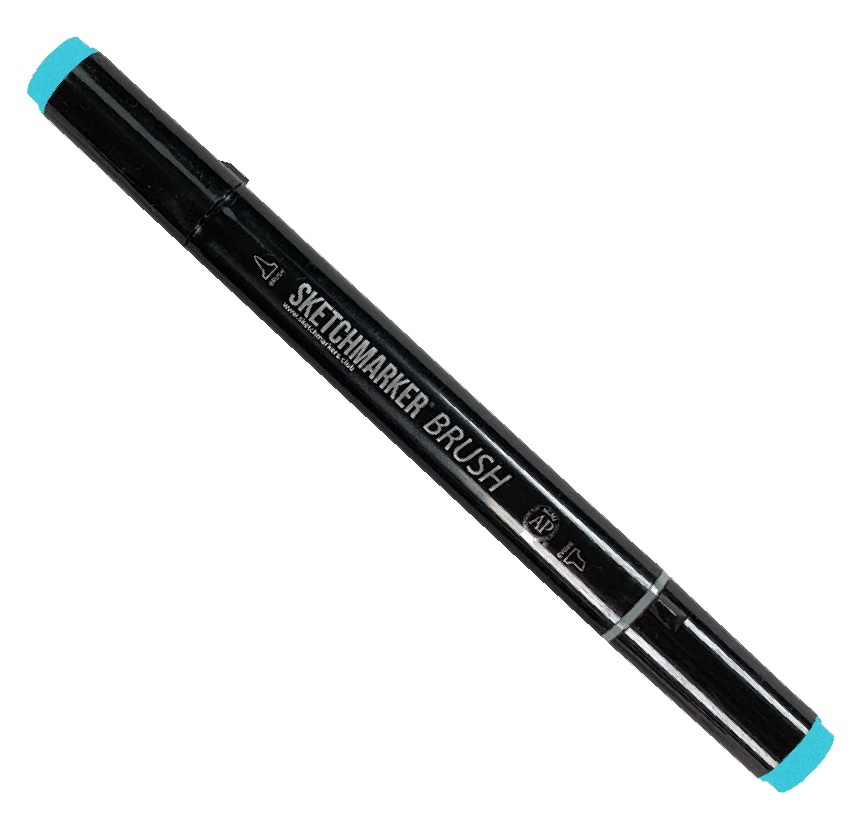 Маркер Sketchmarker Brush двухсторонний на спиртовой основе для скетчинга цвет B12 Вода, Голубой, SMB-B
Маркер Sketchmarker Brush двухсторонний на спиртовой основе для скетчинга цвет B12 Вода, Голубой, SMB-B