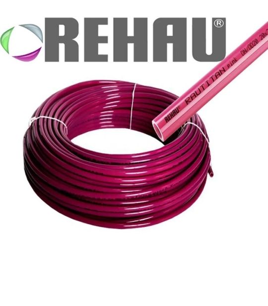 Труба отопительная REHAU Rautitan pink+ 16х2,2 мм, бухта 120 м, 13360421120, Розовый, Rautitan pink+ 16х2,2 мм, бухта 120 м 
Труба отопительная REHAU Rautitan pink+ 16х2,2 мм, бухта 120 м, 13360421120, Розовый, Rautitan pink+ 16х2,2 мм, бухта 120 м