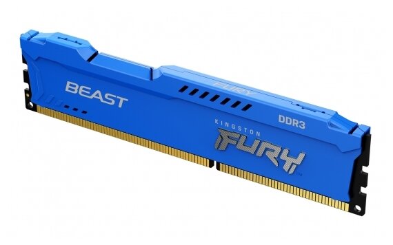 Оперативная память Kingston 4GB DDR3 DIMM 1866МГц (KF318C10B/4), FURY Beast Blue
Оперативная память Kingston 4GB DDR3 DIMM 1866МГц (KF318C10B/4), FURY Beast Blue