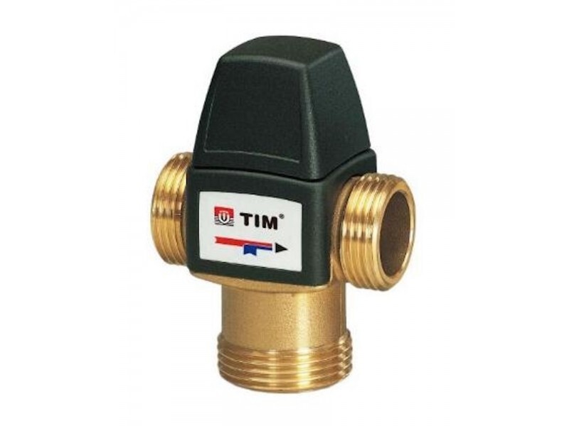 Термостатический смесительный клапан TIM 1" (35-60 С) BL3110C04, Термостатический клапан
Термостатический смесительный клапан TIM 1" (35-60 С) BL3110C04, Термостатический клапан