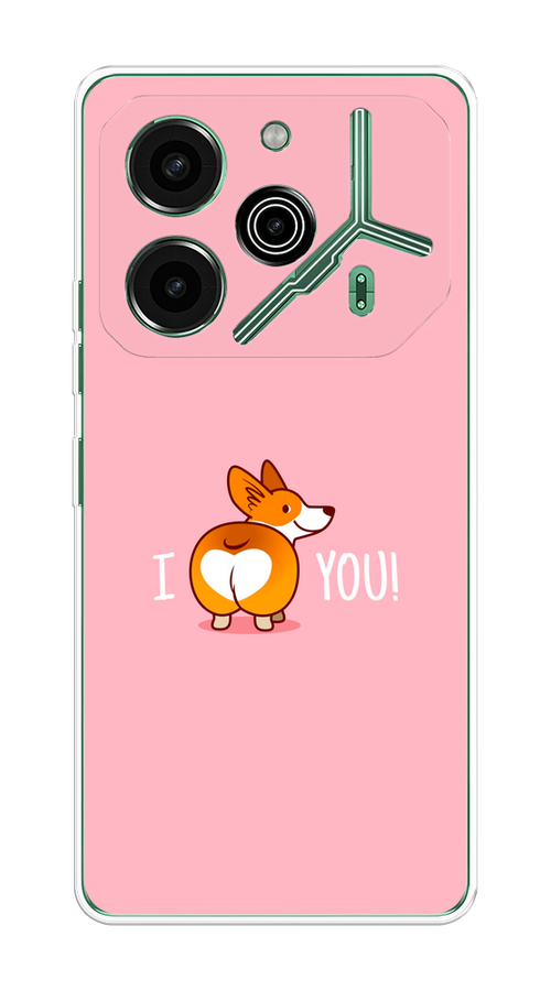 Чехол на Tecno Pova 6 Pro 5G "Корги I love you", Розовый;коричневый;белый, 305250-1
Чехол на Tecno Pova 6 Pro 5G "Корги I love you", Розовый;коричневый;белый, 305250-1