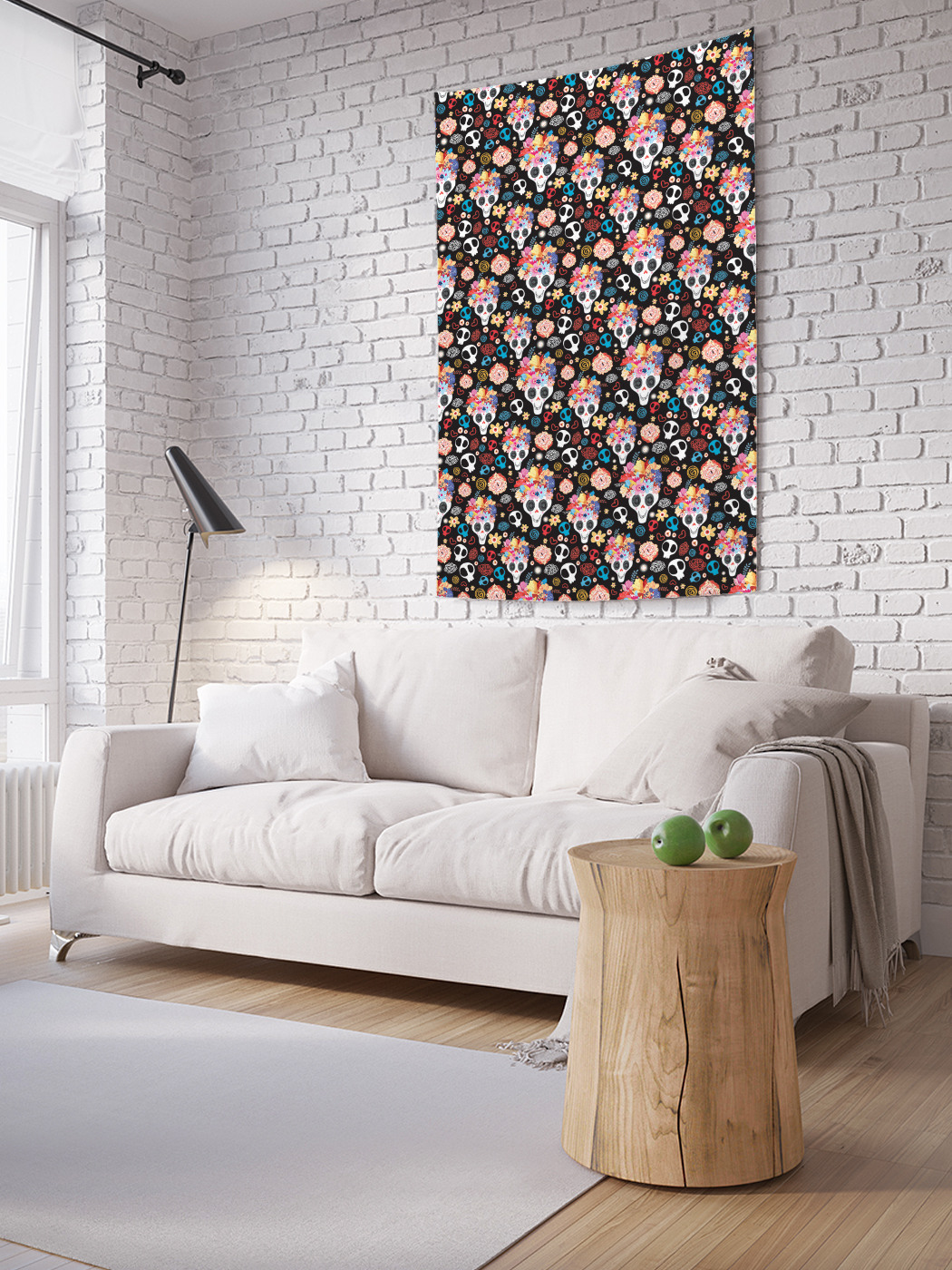 Вертикальное фотопанно на стену JoyArty Черепа с букетами 150x200 см, Черепа с букетами
Вертикальное фотопанно на стену JoyArty Черепа с букетами 150x200 см, Черепа с букетами