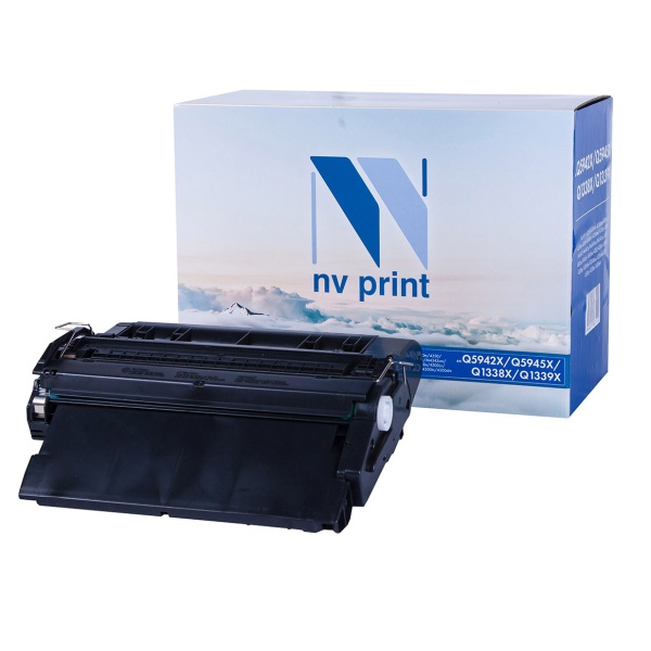 Картридж для лазерного принтера NV Print Q5942X/Q5945X/Q1338X/Q1339X черный, совместимый
Картридж для лазерного принтера NV Print Q5942X/Q5945X/Q1338X/Q1339X черный, совместимый