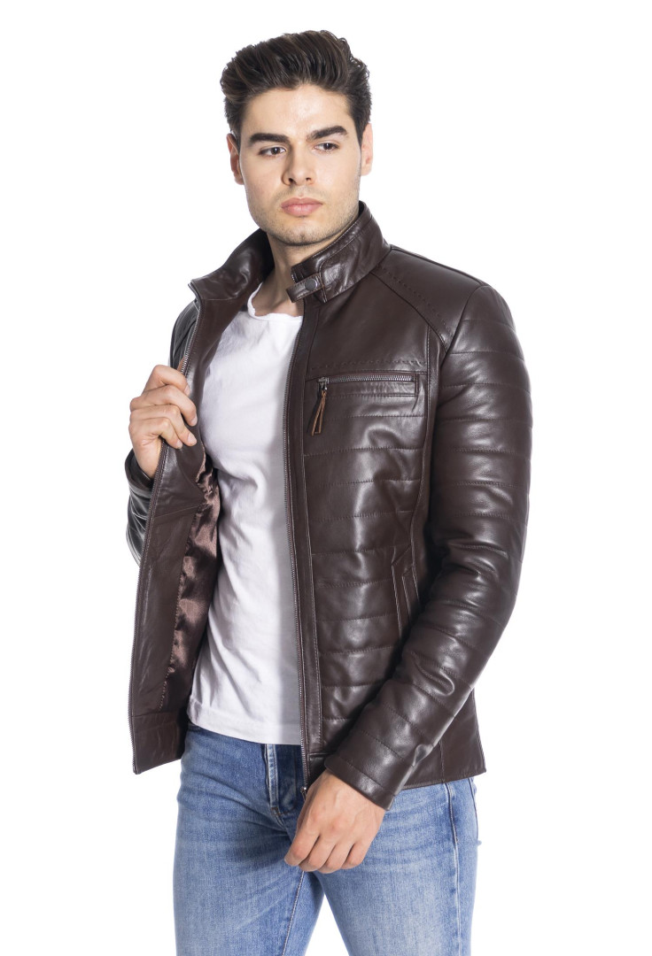 Кожаная куртка мужская Derins DER00199K коричневая 3XL (товары доставляются из-за рубежа), DER00199K
Кожаная куртка мужская Derins DER00199K коричневая 3XL (товары доставляются из-за рубежа), DER00199K