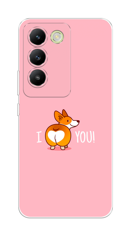 Чехол на Vivo V30 lite 4G "Корги I love you", Розовый;коричневый;белый, 2610350-1
Чехол на Vivo V30 lite 4G "Корги I love you", Розовый;коричневый;белый, 2610350-1