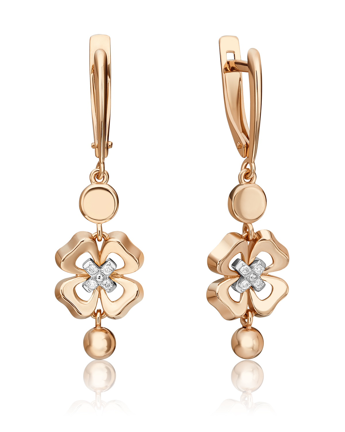 Серьги подвески из красного золота/белого золота PLATINA jewelry 02-4815-00, бриллиант, 02-4815-00
Серьги подвески из красного золота/белого золота PLATINA jewelry 02-4815-00, бриллиант, 02-4815-00
