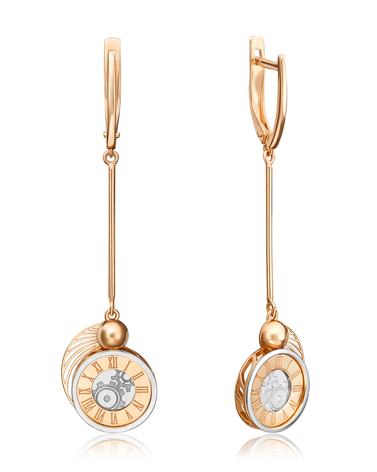 Серьги подвески из красного золота/белого золота PLATINA jewelry 02-4776-00, 02-4776-00
Серьги подвески из красного золота/белого золота PLATINA jewelry 02-4776-00, 02-4776-00