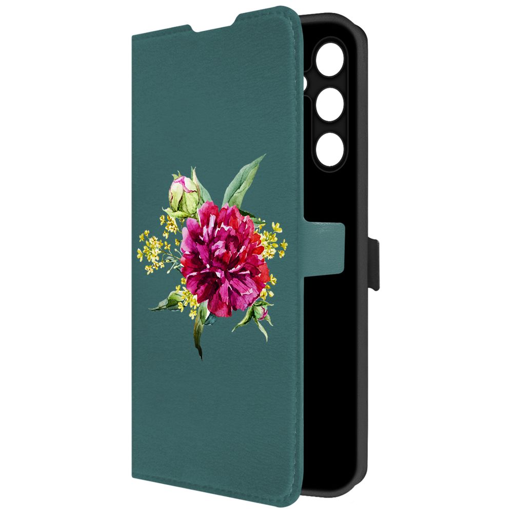 Чехол-книжка Krutoff Eco Book для Samsung Galaxy A25 5G (A256) Цветочная акварель, Зеленый
Чехол-книжка Krutoff Eco Book для Samsung Galaxy A25 5G (A256) Цветочная акварель, Зеленый