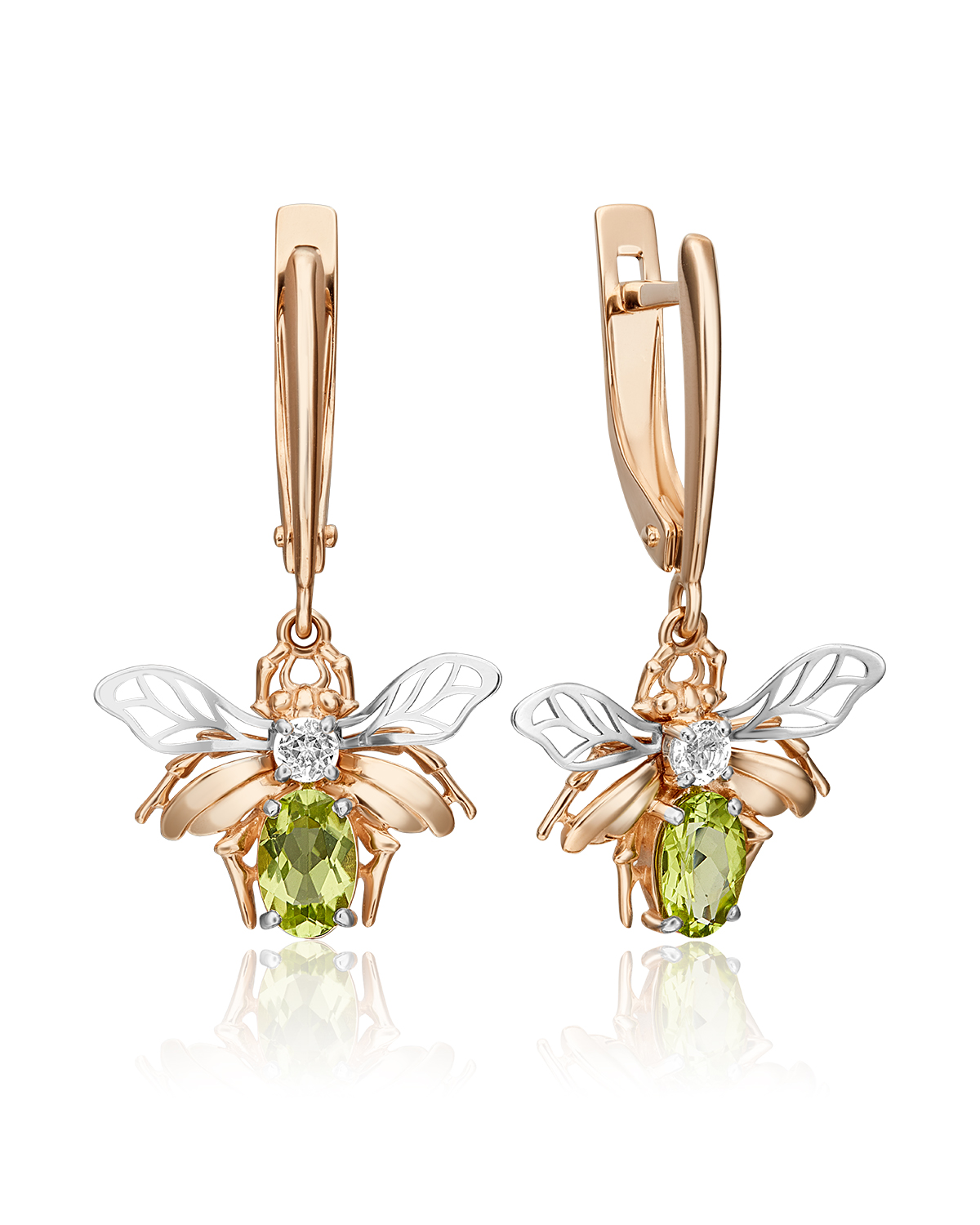 Серьги подвески из красного золота/белого золота PLATINA jewelry 02-4538-00, топаз, 02-4538-00
Серьги подвески из красного золота/белого золота PLATINA jewelry 02-4538-00, топаз, 02-4538-00