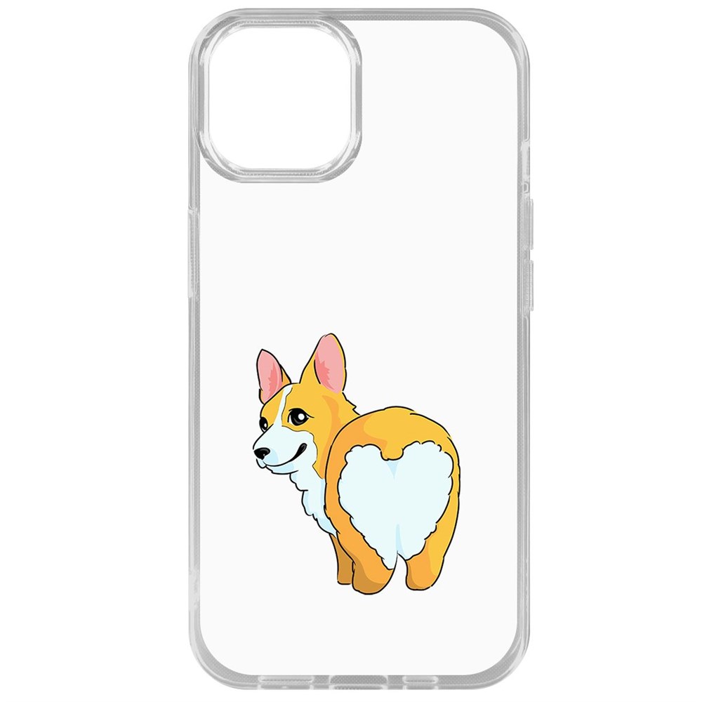Чехол-накладка Krutoff Clear Case Рисованный корги вид 2 для iPhone 15, Прозрачный
Чехол-накладка Krutoff Clear Case Рисованный корги вид 2 для iPhone 15, Прозрачный