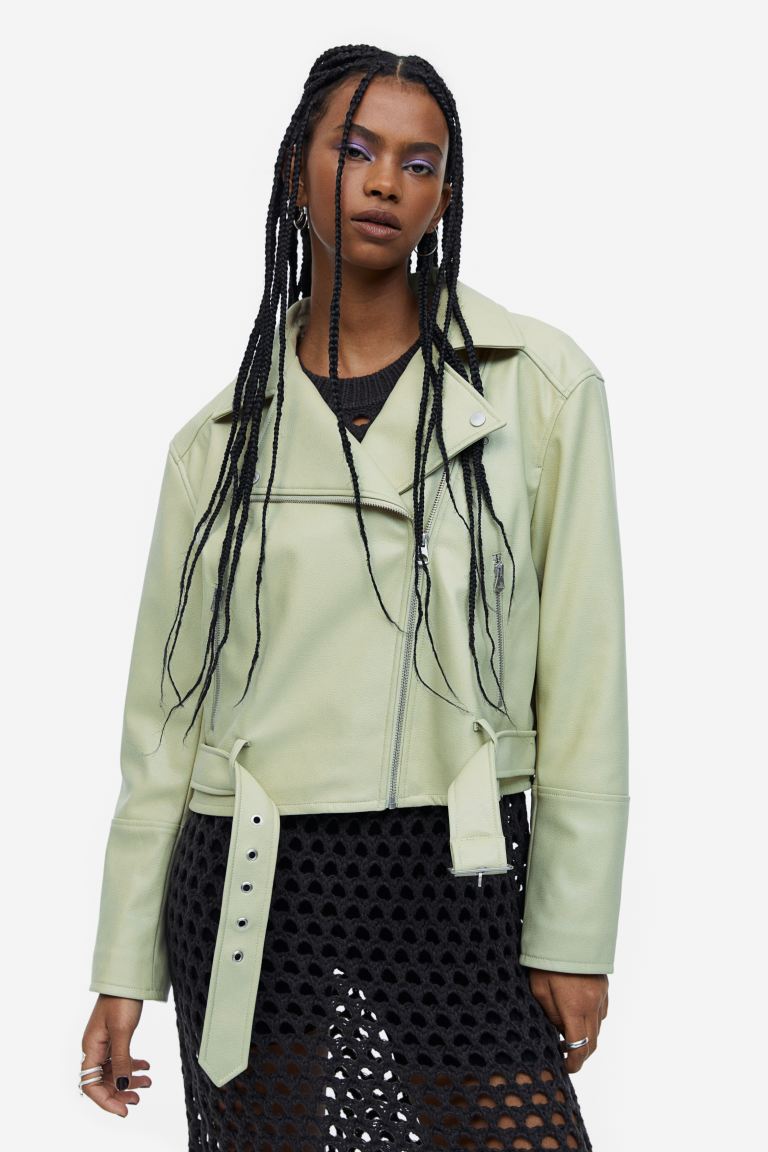 Кожаная куртка женская H&M 1128248003 зеленая 2XS (доставка из-за рубежа), 1128248003
Кожаная куртка женская H&M 1128248003 зеленая 2XS (доставка из-за рубежа), 1128248003