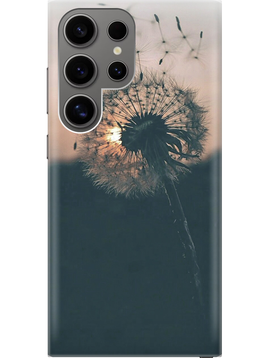 Силиконовый чехол на Samsung Galaxy S24 Ultra с рисунком "Одуванчик на закате", Серый;черный, 20011898
Силиконовый чехол на Samsung Galaxy S24 Ultra с рисунком "Одуванчик на закате", Серый;черный, 20011898