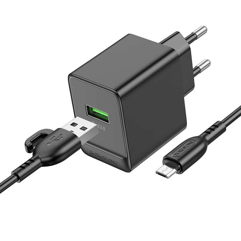 Сетевое зарядное устройство Borofone BAS12A micro usb - usb 1xUSB 3 А черный, BAS12A
Сетевое зарядное устройство Borofone BAS12A micro usb - usb 1xUSB 3 А черный, BAS12A