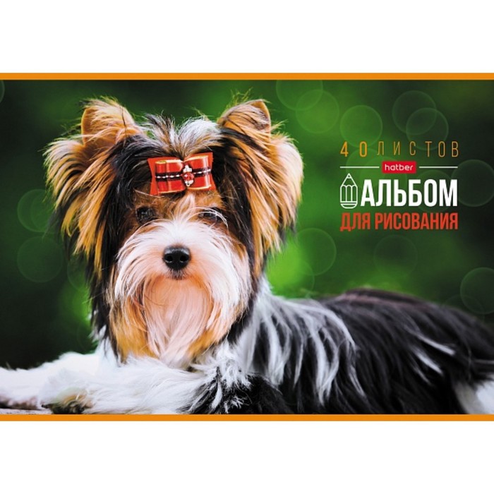 Альбом для рисования А4, 40 листов, на скрепке, "Любимые питомцы"
Альбом для рисования А4, 40 листов, на скрепке, "Любимые питомцы"