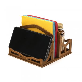 Салфетница с подставкой для телефона ST-02, мокко
Салфетница с подставкой для телефона ST-02, мокко