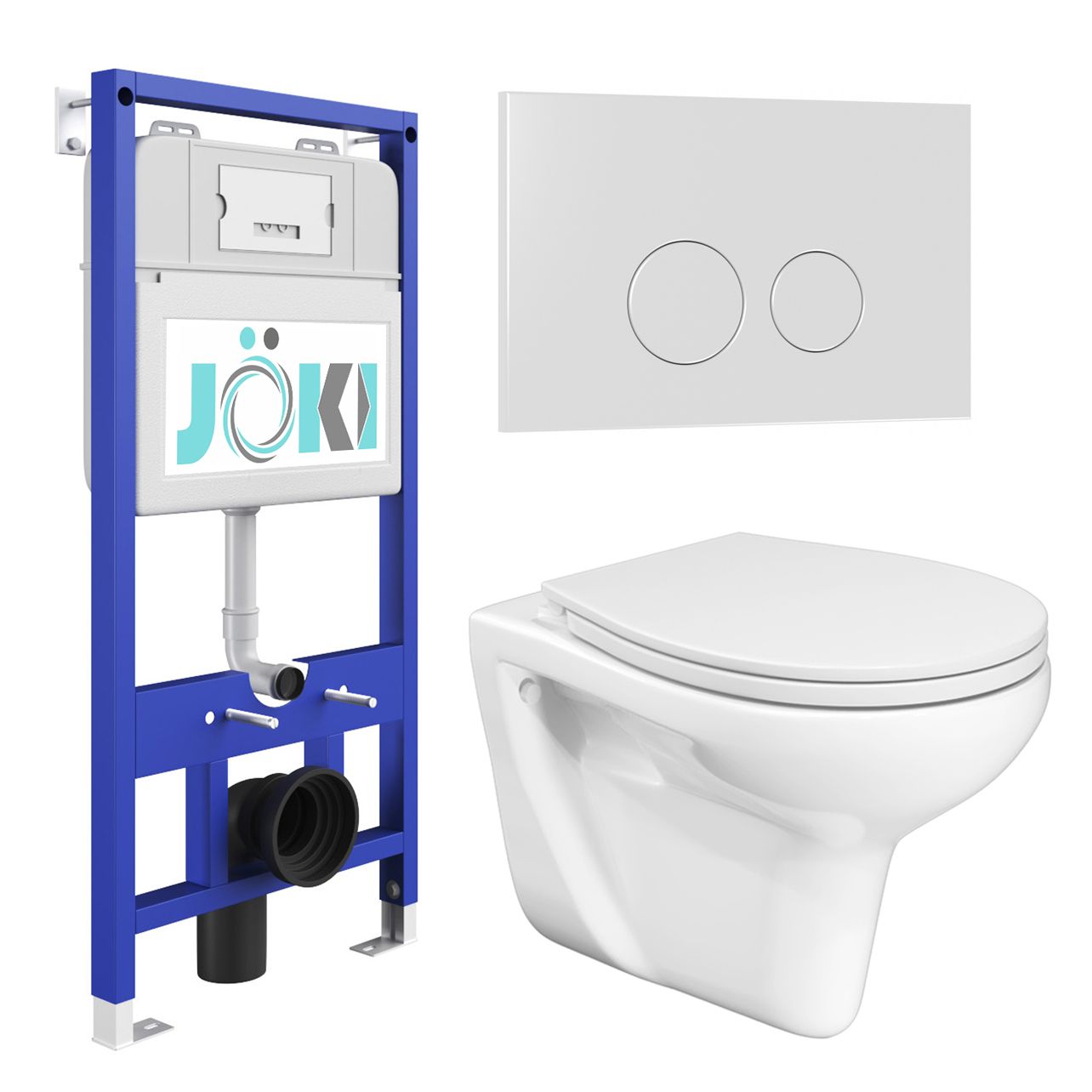 Комплект JOKI: инсталляция JK01150 + кнопка JK019513WM белая + унитаз Flumen JK9011046, Flumen JKS901011019WM
Комплект JOKI: инсталляция JK01150 + кнопка JK019513WM белая + унитаз Flumen JK9011046, Flumen JKS901011019WM
