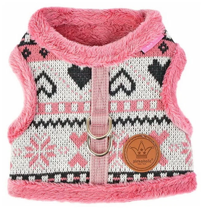 Шлейка-жилет для собак Pinkaholic Joy утепленная, розовая, M, ош 24 см, ог 34 см, Розовый, Joy шлейка-жилетка
Шлейка-жилет для собак Pinkaholic Joy утепленная, розовая, M, ош 24 см, ог 34 см, Розовый, Joy шлейка-жилетка
