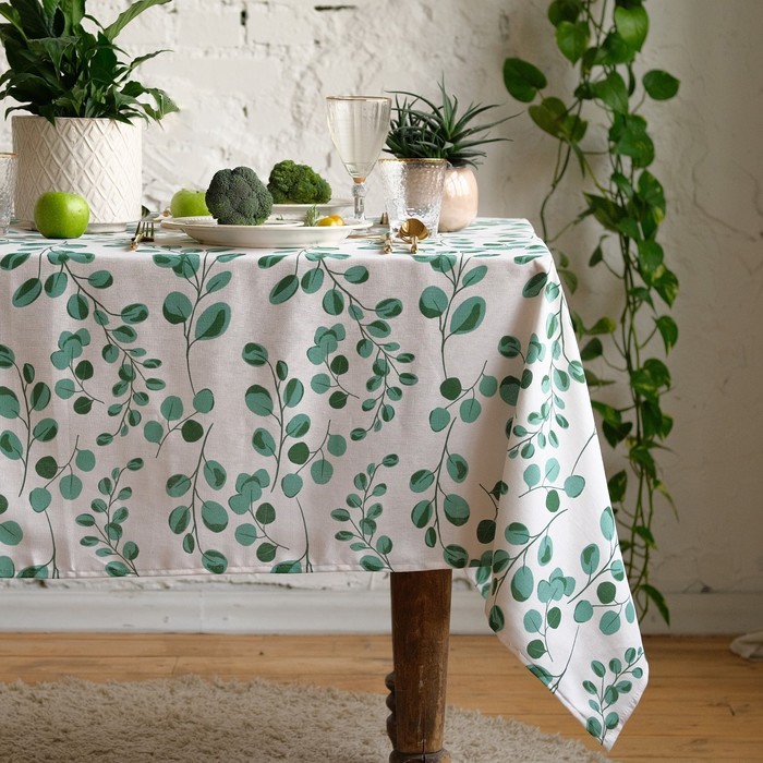 Скатерть Доляна «Эвкалипт» 149х110 см, 100% хл, рогожка 164 г/м2, Olives
Скатерть Доляна «Эвкалипт» 149х110 см, 100% хл, рогожка 164 г/м2, Olives