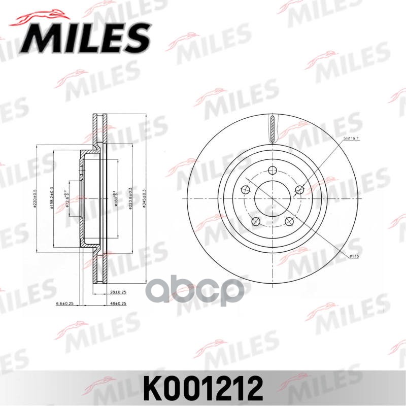 Диск Тормозной Передний Вентилируемый Chrysler 300C 04- D-345 Мм. (Iso 9001). Miles k00121, K001212
Диск Тормозной Передний Вентилируемый Chrysler 300C 04- D-345 Мм. (Iso 9001). Miles k00121, K001212
