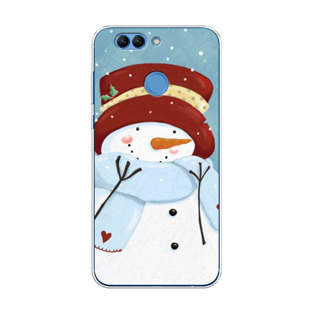 Чехол на Huawei Nova 2 Plus "Застенчивый снеговик", Голубой;белый;красный, 63050-5
Чехол на Huawei Nova 2 Plus "Застенчивый снеговик", Голубой;белый;красный, 63050-5