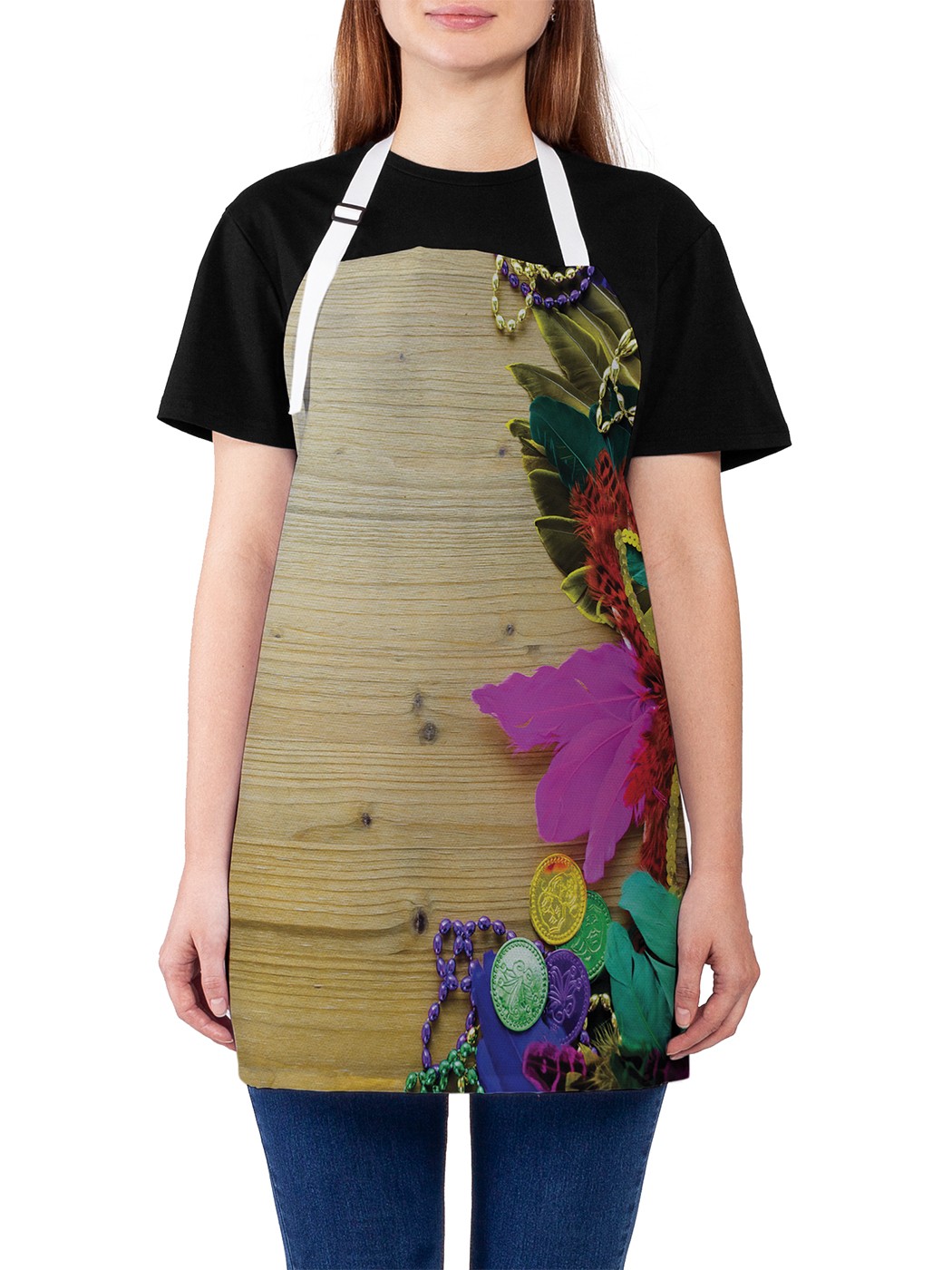 Фартук женский JoyArty для готовки "Красочное рукоделие", универсальный размер, Белый
Фартук женский JoyArty для готовки "Красочное рукоделие", универсальный размер, Белый