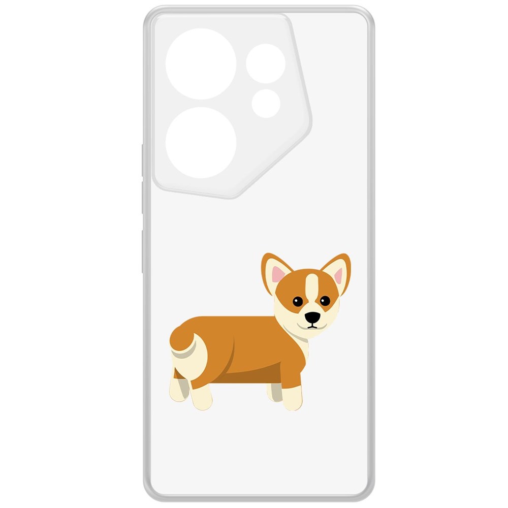 Чехол-накладка Krutoff Clear Case Рисованный корги вид 1 для TECNO Camon 20 Premier, Прозрачный
Чехол-накладка Krutoff Clear Case Рисованный корги вид 1 для TECNO Camon 20 Premier, Прозрачный