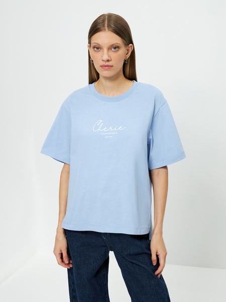 Футболка женская ZARINA 3123502408 голубая XL, 3123502408 
Футболка женская ZARINA 3123502408 голубая XL, 3123502408