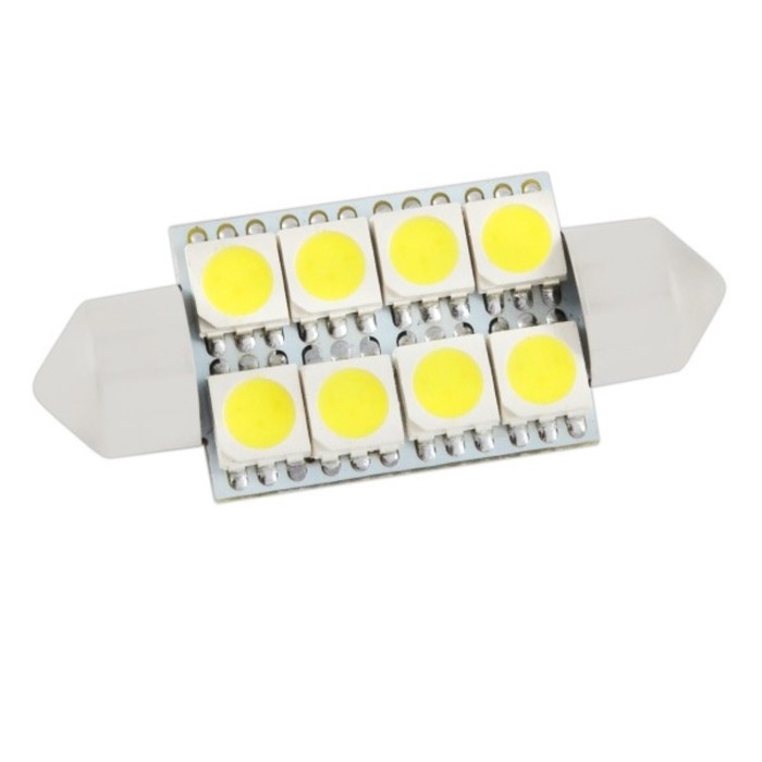Лампа светодиодная T11(C5W), 12В 8 SMD диода, c цоколем 39 мм, Skyway,, S08201186 (20 шт)
Лампа светодиодная T11(C5W), 12В 8 SMD диода, c цоколем 39 мм, Skyway,, S08201186 (20 шт)