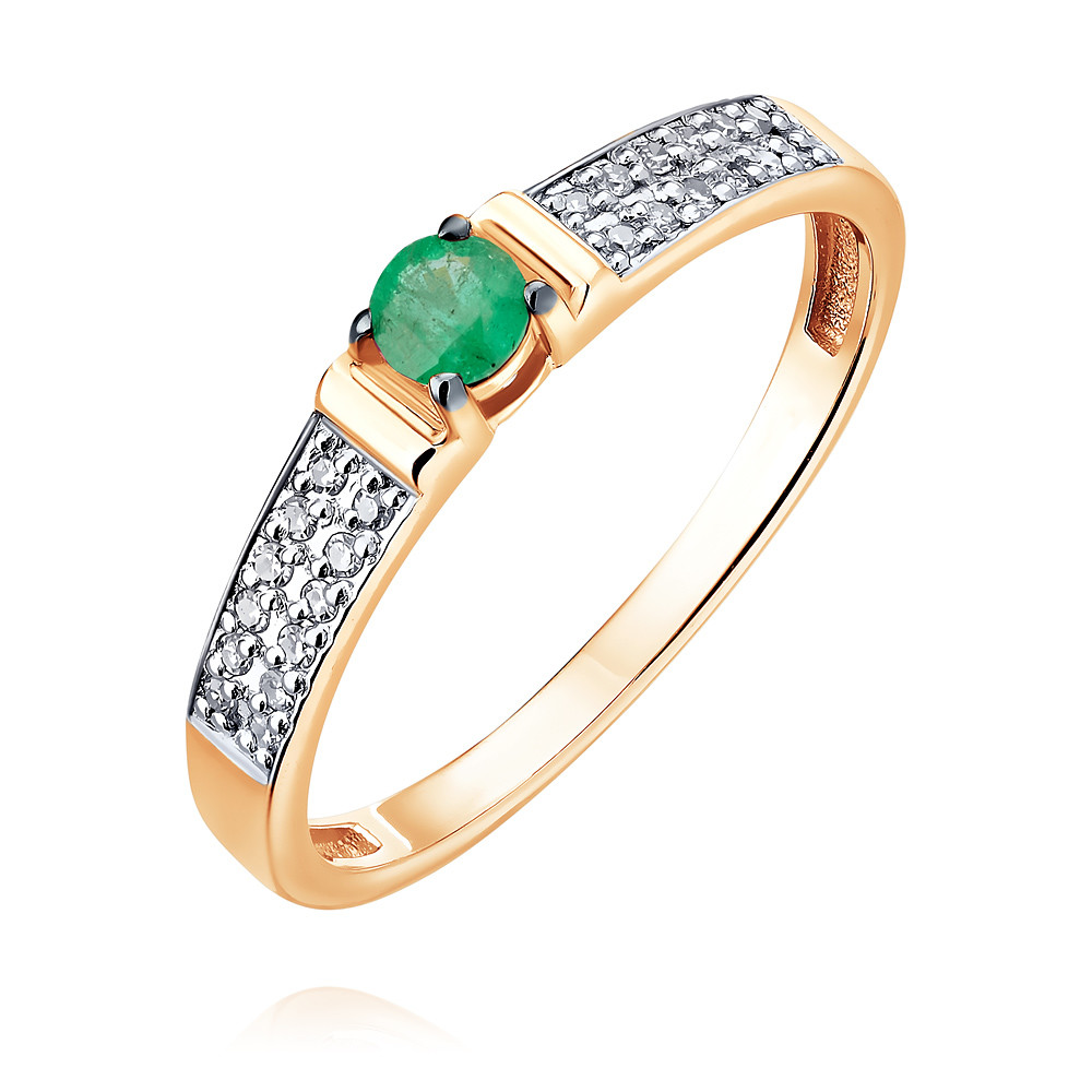 Кольцо из красного золота с бриллиантом/изумрудом р. ADAMAS 1418934-А500ДЧ-433, 1418934-А500ДЧ-433
Кольцо из красного золота с бриллиантом/изумрудом р. ADAMAS 1418934-А500ДЧ-433, 1418934-А500ДЧ-433