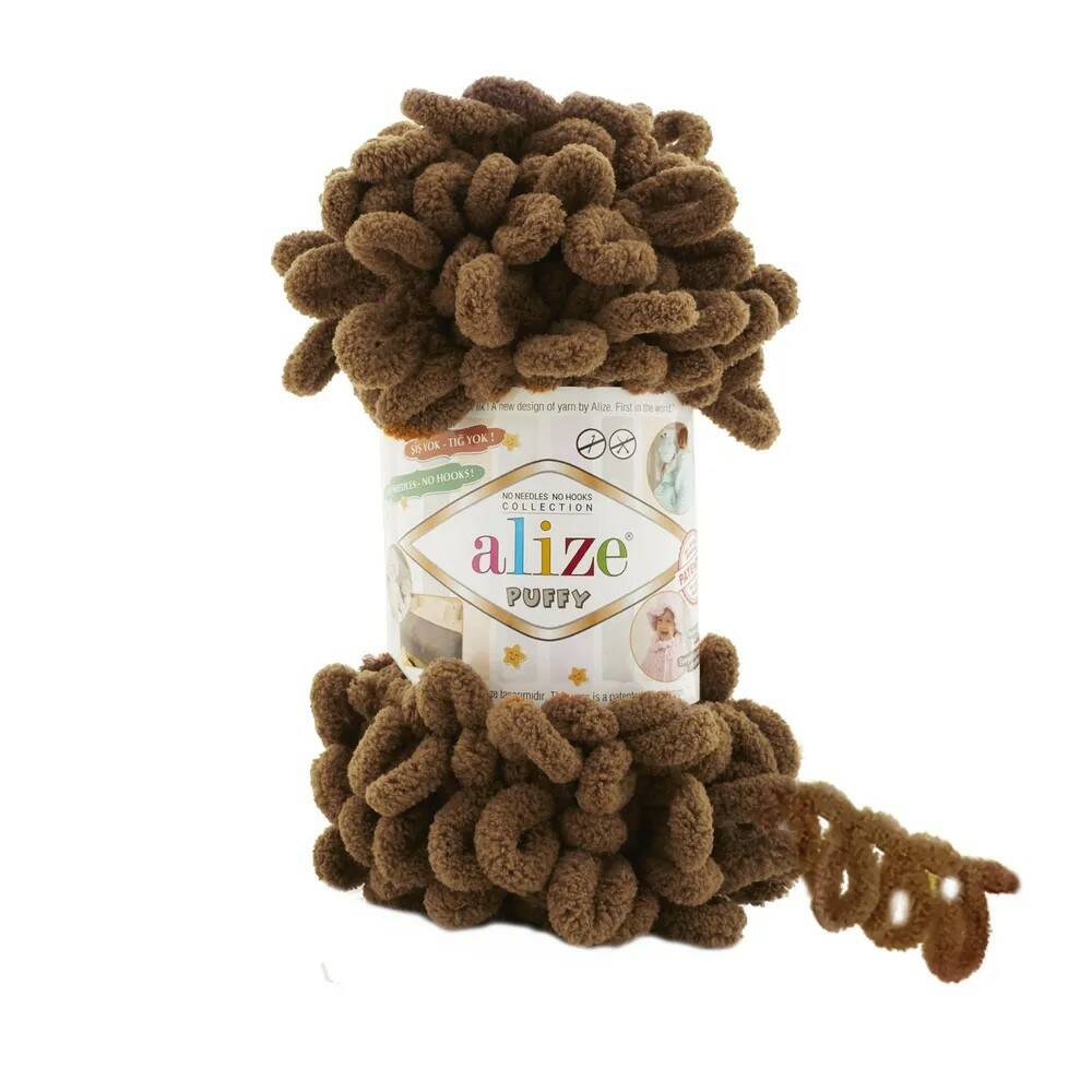 Пряжа ALIZE Puffy, АЛИЗЕ Пуффи, кофе мокка (321), 1 упаковка/5 мотков, моток: 9 м/100 г, с, Коричневый, Puffy
Пряжа ALIZE Puffy, АЛИЗЕ Пуффи, кофе мокка (321), 1 упаковка/5 мотков, моток: 9 м/100 г, с, Коричневый, Puffy