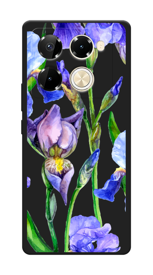 Чехол Awog 3105952-1 для Infinix Note 40 Pro 5G, Note 40 Pro Plus "Синие ирисы", Фиолетовый;голубой;зеленый, 3105952-1 
Чехол Awog 3105952-1 для Infinix Note 40 Pro 5G, Note 40 Pro Plus "Синие ирисы", Фиолетовый;голубой;зеленый, 3105952-1