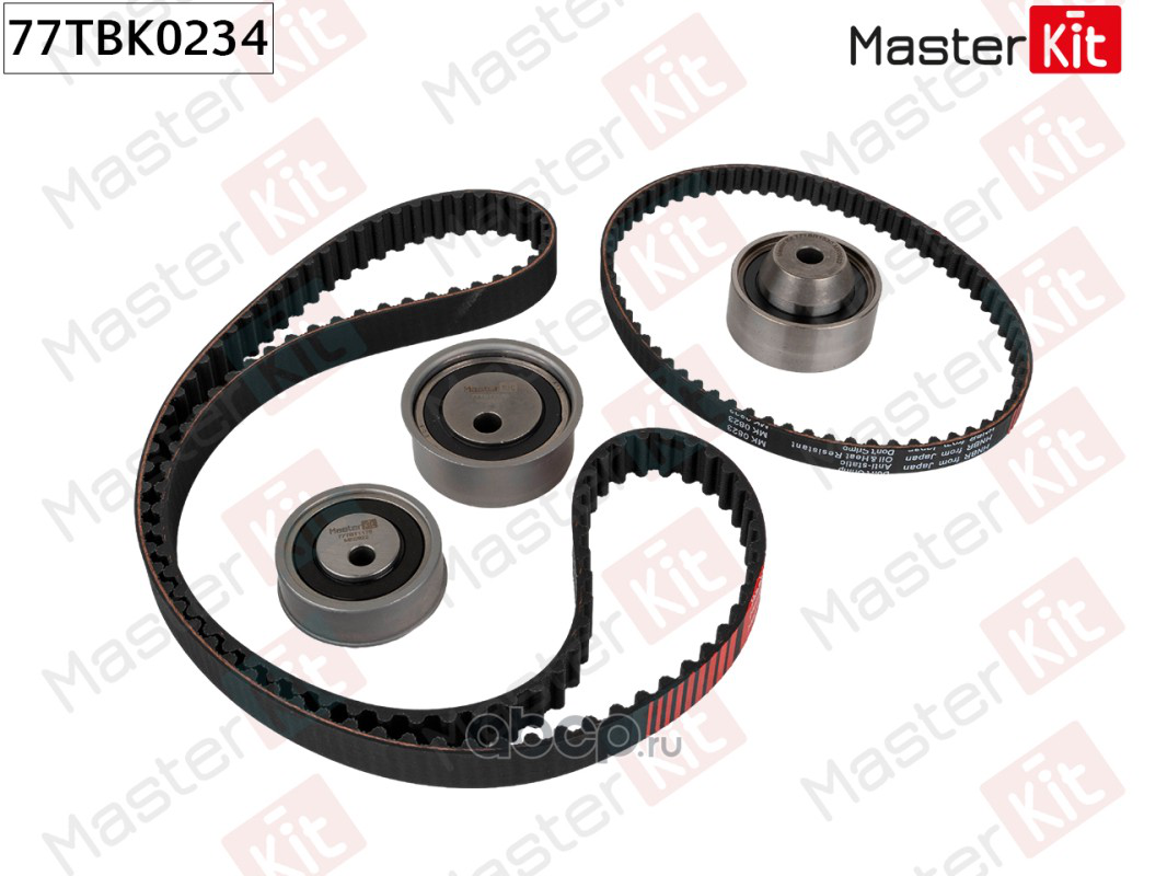 77TBK0234 Комплект ремня ГРМ Mitsubishi GALANT (DJ_ ED_ EF_) 2003 - MASTERKIT 77tbk0234
77TBK0234 Комплект ремня ГРМ Mitsubishi GALANT (DJ_ ED_ EF_) 2003 - MASTERKIT 77tbk0234