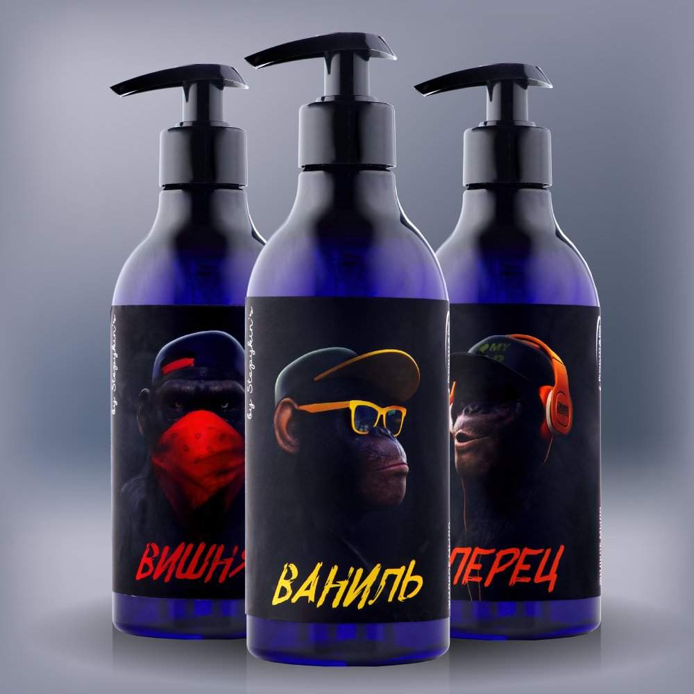 Парфюмированное мыло Результат.Про Monkey Вишня, Ваниль, Розовый перец, 3 шт х 400 мл, Результат.Про Monkey
Парфюмированное мыло Результат.Про Monkey Вишня, Ваниль, Розовый перец, 3 шт х 400 мл, Результат.Про Monkey
