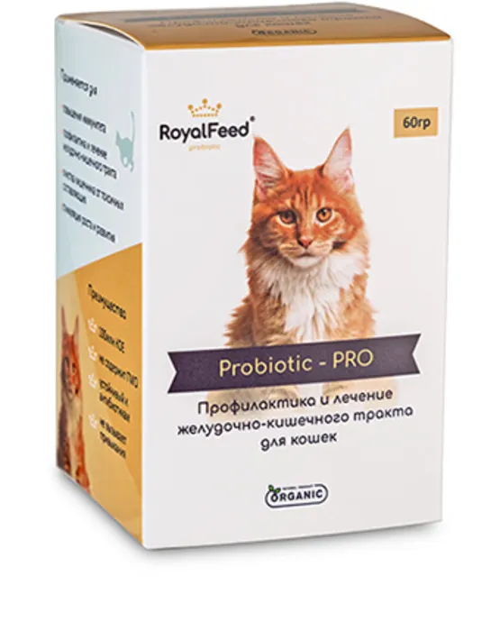 Витамины для кошек Biolatic Probiotic - Pro, Пробиотический кормовой концентрат, Добавка к корму
Витамины для кошек Biolatic Probiotic - Pro, Пробиотический кормовой концентрат, Добавка к корму