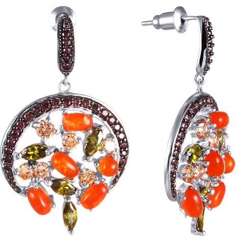 Серьги женские из серебра Джей Ви 1-212833-435900-7, фианит/агат, 1-212833-435900-7
Серьги женские из серебра Джей Ви 1-212833-435900-7, фианит/агат, 1-212833-435900-7
