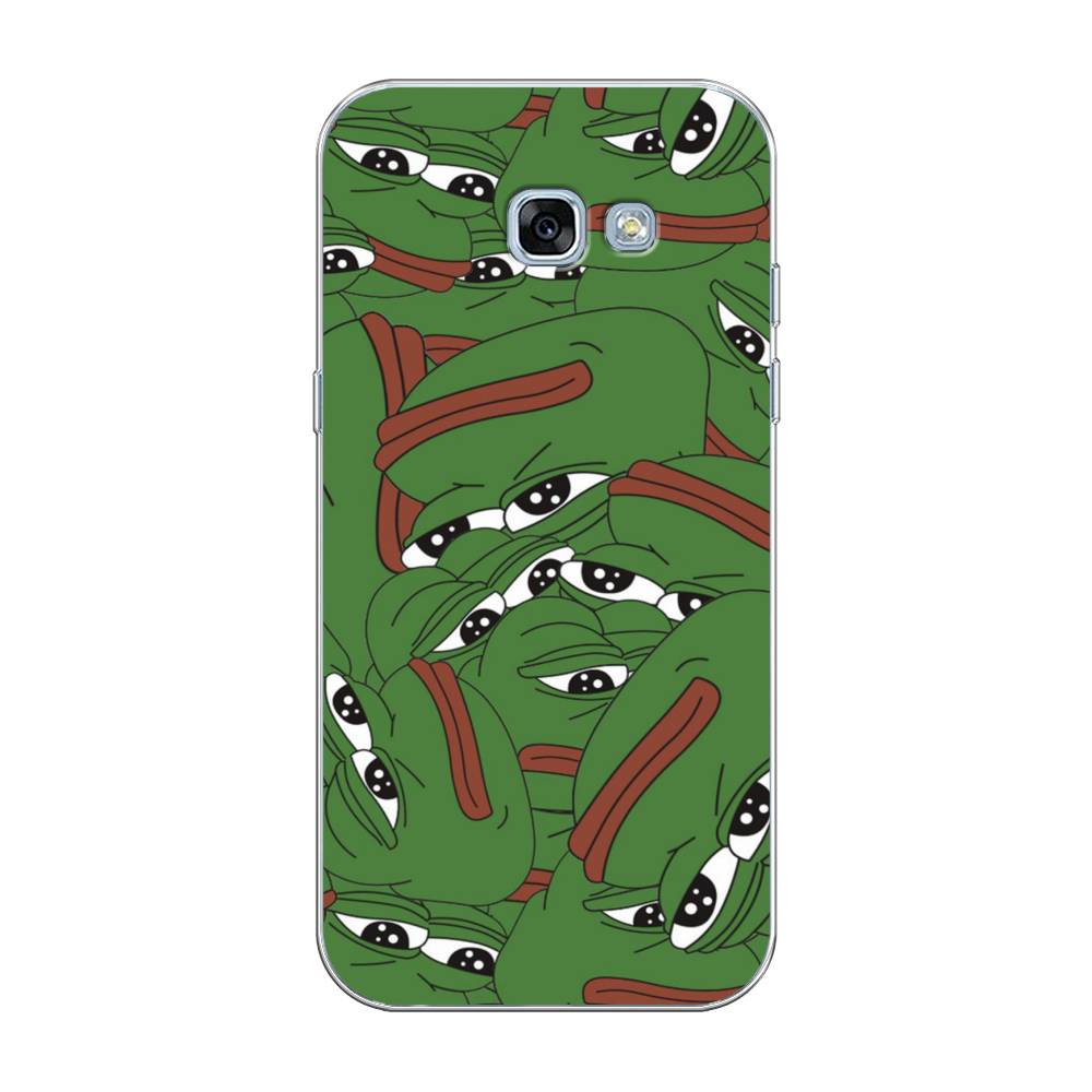 Чехол Awog на Samsung Galaxy A3 2017 / Самсунг A3 2017 "Печальный frog", Зеленый;белый, 20350-9
Чехол Awog на Samsung Galaxy A3 2017 / Самсунг A3 2017 "Печальный frog", Зеленый;белый, 20350-9