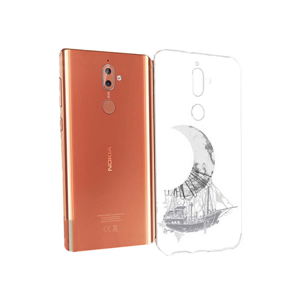Чехол MyPads Tocco для Nokia 9 черно белый корабль полумесяц (PT126479.94.684), Прозрачный, Tocco
Чехол MyPads Tocco для Nokia 9 черно белый корабль полумесяц (PT126479.94.684), Прозрачный, Tocco