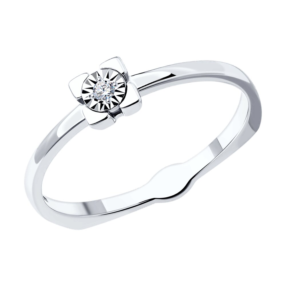 Кольцо помолвочное из белого золота р. SOKOLOV Diamonds 1011749-3, бриллиант, 1011749-3
Кольцо помолвочное из белого золота р. SOKOLOV Diamonds 1011749-3, бриллиант, 1011749-3