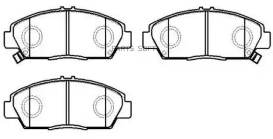 Колодки тормозные дисковые передн HONDA: ACCORD IV 90 - 93, ACCORD V 93 - 96, A HSB HP8172
Колодки тормозные дисковые передн HONDA: ACCORD IV 90 - 93, ACCORD V 93 - 96, A HSB HP8172