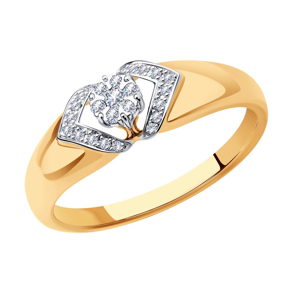 Кольцо из комбинированного золота с бриллиантом р. 20,5 SOKOLOV Diamonds 1011477, 1011477
Кольцо из комбинированного золота с бриллиантом р. 20,5 SOKOLOV Diamonds 1011477, 1011477
