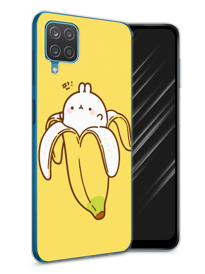 Чехол Awog на Samsung Galaxy A12 / Самсунг A12 "Зайчик-бананчик", Разноцветный, 2101650-2
Чехол Awog на Samsung Galaxy A12 / Самсунг A12 "Зайчик-бананчик", Разноцветный, 2101650-2