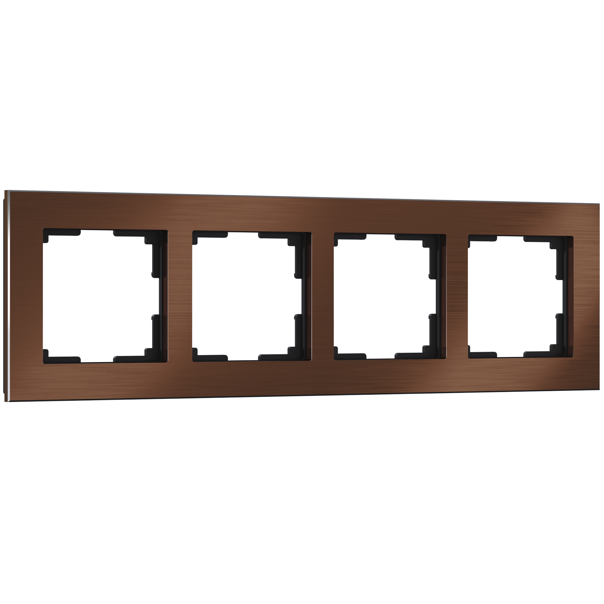 Рамка для розетки / выключателя на 4 поста Werkel W0041714 Aluminium коричневый алюминий
Рамка для розетки / выключателя на 4 поста Werkel W0041714 Aluminium коричневый алюминий