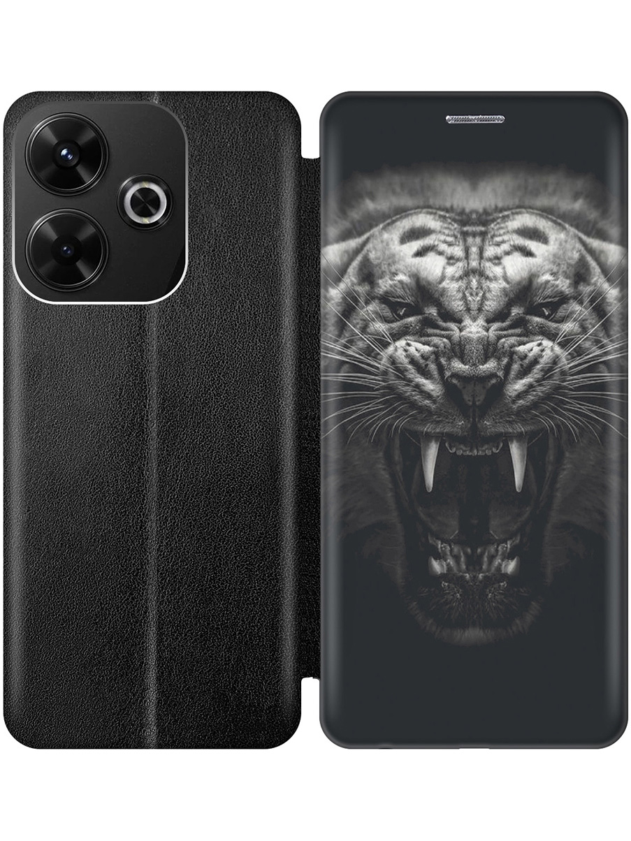 Чехол-книжка на Xiaomi Redmi 13 / Redmi Note 13R, Poco M6 4g с принтом черный 811147, Черный;серый, 783988613
Чехол-книжка на Xiaomi Redmi 13 / Redmi Note 13R, Poco M6 4g с принтом черный 811147, Черный;серый, 783988613