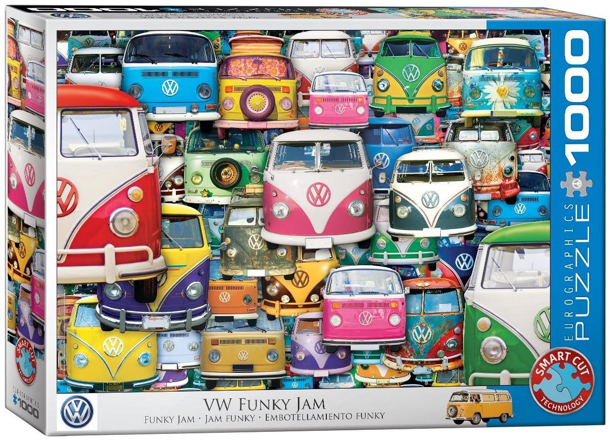 Пазл Eurographics Автобус VW - Фанки Джем 1000 деталей, Автобус VW - Фанки Джем
Пазл Eurographics Автобус VW - Фанки Джем 1000 деталей, Автобус VW - Фанки Джем